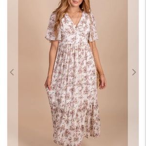 Bella Ella - In Bloom - Floral Midi Dress